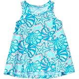 ジンボリー GYMBOREE/ ツイルタンク アクア トップス半袖Tシャツ 7歳【並行輸入】