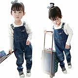 女の子　サロペット　オーバーオール　女の子も男の子も　子供服　ベビー　オールインワン　 無地　つなぎ　ストレッチデニム (7)
