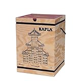 [カプラ] KAPLA ブロック280 アートブック(赤)付！積み木 知育教材 玩具 白木280ピース
