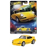 ホットウィール(Hot Wheels) カーカルチャー ハンマードロップ ポルシェ911 カレラ RS2.7 乗り物おもちゃ ミニカー 3歳から イエロー HRW07