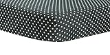 Trend Lab Bedtime Gray Dot Crib Sheet by Trend Lab