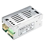 KKmoon スイッチ電源 AC 110V/220V to DC 5V 電源変換器 2A 10W 電源電圧変圧器 調整可能 LEDストリップライト用