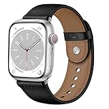 FEEKI コンパチブル Apple Watch バンド 49mm 45mm 44mm 42mm 41mm 40mm 38mm 本革 コンパ