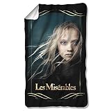 Girl -- Les Miserables -- Fleece Throw Blanket [並行輸入品]