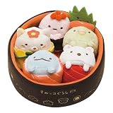 すみっコぐらし 寿司桶ぬいぐるみセット
