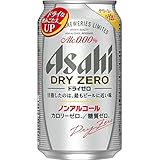 Asahi Dry Zero Non-Alcohol 11.8 fl oz (350 ml) Cans x 24 Cans (4904230030003)