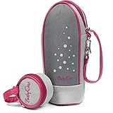Soft Insulated Bottle and Dummy Zip Bag - Grey by Baby Comfort