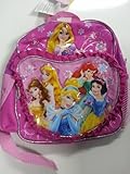 ディズニープリンセス　ミニバックパック(リュックサック)　ハートポケット9131【キッズ　バッグ　アリエル　入園準備　輸入　インポート】