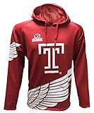 Rhino Rugby Temple Owls Rugbyフード付きスウェットシャツ、XXL