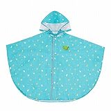 子供 レインコート 雨具 バイザー付 キッズレインコート 反射ライン付き キッズレインウエア・裏地メッシュ 携帯ポーチ付き 可愛い 通気 男女兼用 (L, ライトブルー)
