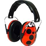 [Edz Kidz]英国発 キッズ 赤ちゃん イヤーマフ 収納バッグ付き [並行輸入品] (てんとう虫)