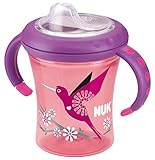 NUK Easy Learning 10255281?Starter Cup with Soft Silicone Drinking Spout for Children from 6?Months,