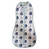 Woombie Nautical for Boy, White/Navy/Blue, 14-19 lbs
