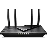 TP-Link AX3000 Dual-Band Multi-Gigabit WiFi 6 Router, 2.5Gbps WAN/LAN Port, 160MHz, 8K Streaming, USB3.0 Ports, HomeShield Se