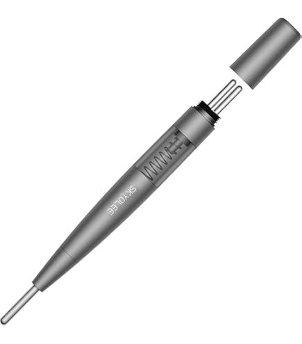 Amazon.co.jp: ZIREE フェイス ツボ押し棒 バネ式 美顔器 コリほぐし