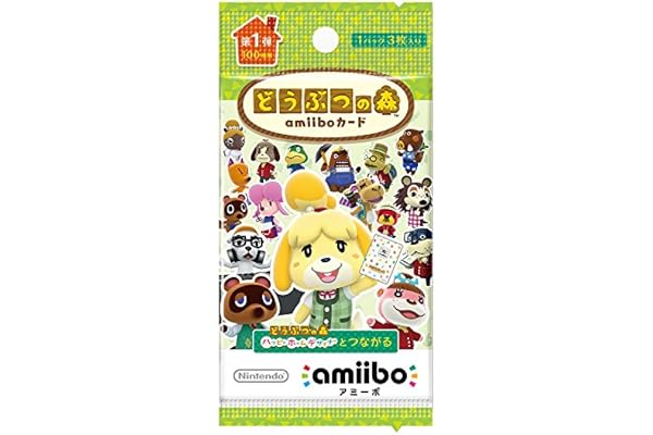 どうぶつの森amiiboカード 第1弾 (1BOX 50パック入り)