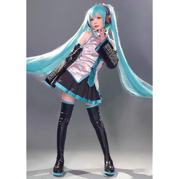 Amazon.co.jp: 【公式】コスユメ 初音ミク コスチュームセット S