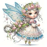 Fluid Cat ダイヤモンドアート キット 初心者 5D モザイクアート ダイアモンドビーズ絵画キット DIY 大人の子供 手作り絵画手芸キット ダイヤモンド塗装 ビーズアート 手芸キット 芸術品 家の壁の装飾（X0008）