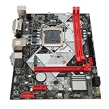 Sxhlseller B75 H デスクトップ M-ATX マザーボード、ギガビット ネットワーク カード付き 16GB DDR3 LGA 1155 USB3.0 マザーボード、ゲーム オフィス研究用 VGA DVI HDMI インターフェイス
