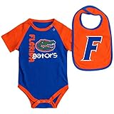 Florida Gatorsベビー/幼児" Rookie " Onesieとよだれかけセット 0-3 Months ブルー