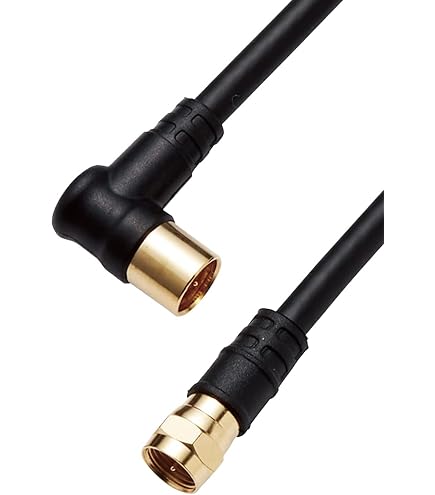 Amazon | マスプロ電工 家庭用TV接続ケーブル 両端L型プラグ 2m JLL2D