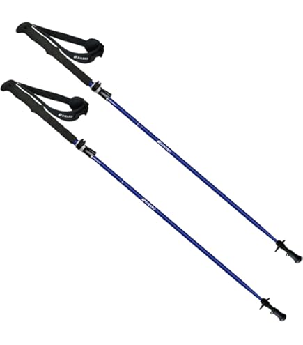 Amazon | シナノ トレランポール 13.6 NEO ブルー 110cm 2本1組 アルミ