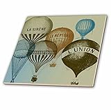 CT _ 178940 PSヴィンテージ – ヴィンテージフランスホットAir Balloons – タイル 8-Inch-Glass ct_178940_7