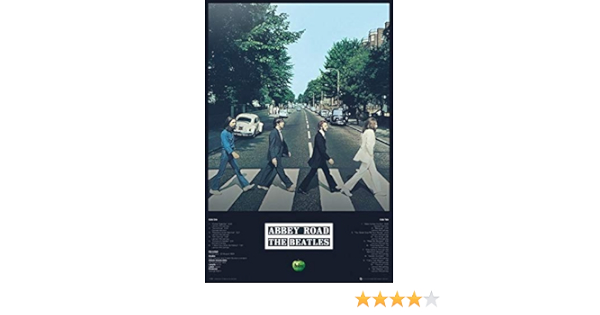Amazon Co Jp ビートルズアビーロードトラックスミュージック ポスター A3サイズ インテリア 壁紙用 絵画 アート 壁紙ポスター Diy 工具 ガーデン