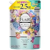 【大容量】フレアフレグランス 柔軟剤 フラワー&ハーモニーの香り 詰め替え 1200ml