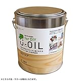 国産自然塗料 U-OIL for DIY(屋内・屋外共用)クリアタイプ - 2.5L (Dクリア)