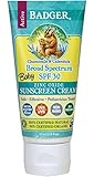 バジャー サンスクリーンモイスチャライザー SPF30 デリケート　ベビー・デリケート用日焼け止め [並行輸入品]