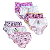 Disney Jr. ディズニージュニア　女の子用 ショーツ パンツ 7枚セット ちいさなプリンセス ソフィア ミニー ドックはおもちゃドクター スクエア 4Ｔ（4歳 100-110cm）) [並行輸