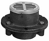 Pasco 8012 No-Hub Quick Test Shower Drain 2-Inch IPS [並行輸入品]