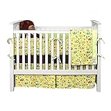 My Blankee 6 Piece Crib Bedding Set Lion Lime Green [並行輸入品]