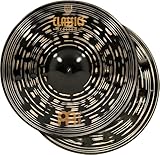 MEINL Cymbals マイネル Classics Custom Dark Series ハイハットシンバル 15" Dark Hihat CC15DAH 【国内正規品】