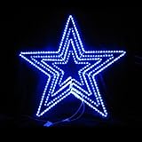 コロナ産業　イルミネーション　LED　ビッグスター青色　LEDスターライトモチーフ　L2DM601B　【イルミネーションライト】