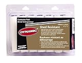 Dynamic HM005600 100mm x 6mm Mini Shed Resistant Paint Roller Refills, 12-Pack [並行輸入品]