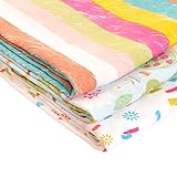 イン・ザ・ナイトガーデン オフィシャル商品 赤ちゃん・ベビー用 モスリンクロスセット (3枚入) 綿モスリン布 (ワンサイズ) (マルチカラー)