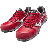 (ミズノ)MIZUNO プロテクティブスニーカー ALMIGHTY(オールマイティ) LS 紐タイプ C1GA1700 (62)レッド×シルバー×ブラック 29.0cm
