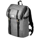 RONDE リュック メタルバックル フラップ型 グレー