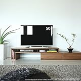 GENERAL SHAPE(ジェネラル シェイプ) テレビ台 伸縮 伸長 コーナー 大型 国産 テレビボード ローボード ウォールナット 日本製 40 50 60 インチ対応 完成品 ［GS-155TV Board/WN］
