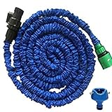 COM-SHOT 【 3倍 に 伸びる 】 マジック ホース DX 300% 【 10m → 30m 】 コンパクト 収納 洗車 掃除 ガーデニング MI-NOBI-DX