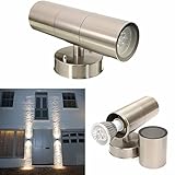 modern 6w up down led waterproof wall light sconce lamp fixture