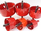 選べるサイズ HSS バイメタル ホールソー 38 45 50 55 65 75 ｍｍ 6本 セット ホルソー