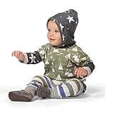 Tovadoo 子供服 ベビー服 男の子 トップス+ズボン パーカー 秋冬 長袖 北欧風 縞模様 星柄 山柄 ファッション 兄弟揃い 部屋着 旅行 プレゼント