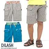 (ディラッシュ)DILASH 初夏'15 アロハウエストカーゴハーフパンツ 100 ブルー