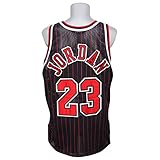 Champion(チャンピオン) NBA シカゴ・ブルズ マイケル・ジョーダン オーセンティック ユニフォーム (オルタネート/ブラック) - 40 (M) [並行輸入品]