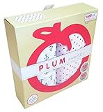 Plum Swaddle Muslin 100% Cotton Blankets Anchors, Dots by Unknown