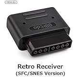ワイヤレスコントローラーがSFC本体で遊べる！【8bitdo Retroレシーバー for SNES】[CXD1458] [並行輸入品]