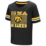Iowa HawkeyesコロシアムBoys Toddler Go Hawksロゴ半袖Tシャツ